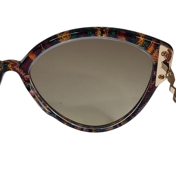 MISSONI 59mm Cat Eye Sunglasses Havana Pattern Brown Gradient NEW main image 10